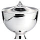 Silver ciborium with Molina hammered decoration 22 cm s2