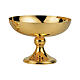 Set chalice ciborium paten gilded spherical knot Molina s5