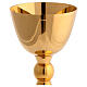 Travelling chalice, gold plated brass, Molina, spheric node s2