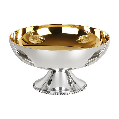 Molina Eucharist set in gilt brass with gothic design 4