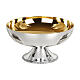Molina Eucharist set in gilt brass with gothic design s4