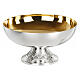 Molina Eucharist set in gilded brass with chiseled base s7