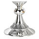 Molina Eucharist set in gilded brass with chiseled base s8