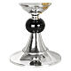Set para eucaristía Molina de latón dorado con nudo negro s7