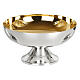 Molina Eucharist set in golden brass with black knot s6