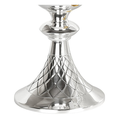 Set para eucaristía Molina de latón dorado motivo red 7