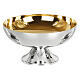 Molina Eucharist set in gilded brass with leaf design s6