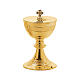 Eucharistic set, Crown of thorns, Molina, gold plated brass s3