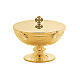 Set eucharistique Molina en laiton doré couronne d'épines s4