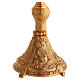 Set calice pisside e pisside patena Molina in ottone argentato pesci s4