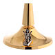 Molina chalice with Risen Jesus, gold plated brass s2