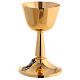 Cálice Molina latão dourado Jesus s3