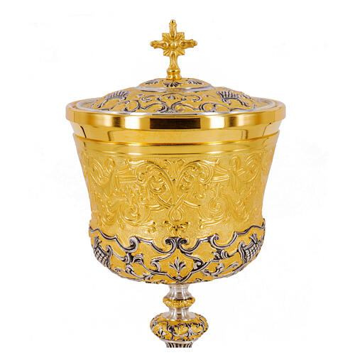 Set chalice ciborium paten offertory plate 5