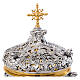 Ciborium with Florentine cut-out pattern, silver-plated, h 14 in s4