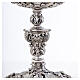Ciborium Florentine fretwork silver finish h 35 cm s10