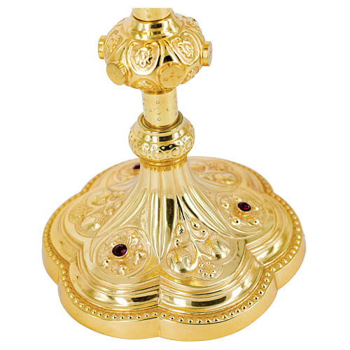 Chalice and ciborium, French collection, gold-plated finish 4