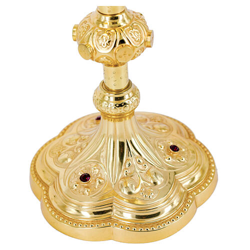 Chalice and ciborium, French collection, gold-plated finish 7