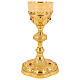Chalice and ciborium, French collection, gold-plated finish s3