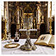 Calice baroque Christ Marie et Évangélistes h 24 cm s2