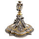 Calice baroque Christ Marie et Évangélistes h 24 cm s11