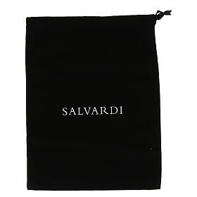 Black cotton chalice holder bag 28x28cm