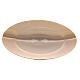 Bowl paten of gold plated brass, 10 in s1