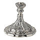 Chalice with floral pattern, bicoloured brass s3