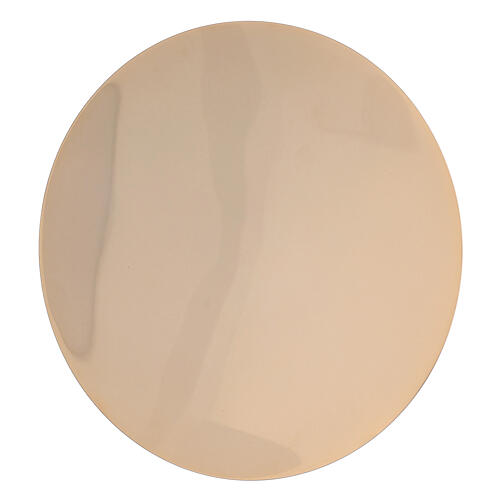 Chalice pyx paten silver-plated brass symbols of modern grapes and bunches 8