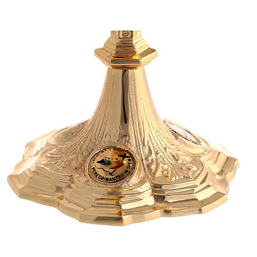 Chalice of Jubilee 2025, gold plated brass, with paten 5