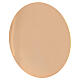Patena ottone dorato Cenacolo Leonardo 14 cm s2