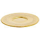 Paten in gilded brass, 20 cm s3