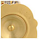 Chalice and ciborium of gold plated brass, images of the life of Jesus s17
