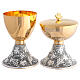 Chalice and Ciborium with Dotted Base Grape Clusters s1