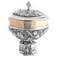 Chalice and Ciborium with Dotted Silver Grape Relief s7