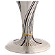 Calice cesellato croci grano 20 cm s4