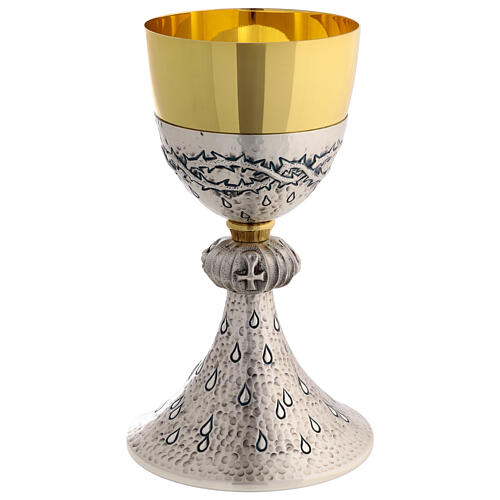 Handcrafted Chalice Symbols of Passion, 21 cm 4