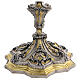 Cálice barroco em ouro e prata 23 cm s8