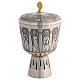 Calice e pisside metallo apostoli ed evangelisti 20 cm s7