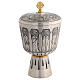 Chalice and ciborium metal Apostles and Evangelists, 20 cm s3
