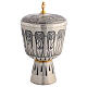 Chalice and ciborium metal Apostles and Evangelists, 20 cm s5