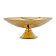 Set chalice, ciborium, and paten ''PAX'' gold-plated with sodalite node and silver finishes s4