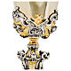 Baroque chalice with Mary, Joseph and angels, lost-wax casting, silver cup with two-tone finish s2
