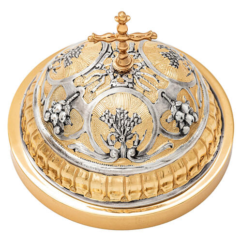 Cálice e píxide Santos e símbolos paixão fusão cera perdida acabamento duplo 8