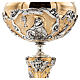 Chalice and Ciborium Saints and Passion Symbols Lost Wax Casting Dual Finish s9