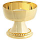 Calice mignon pour deux espèces décor bombé base 5,5 cm s1