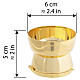 Calicino componibile con porta ostie 5,5 cm s3