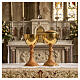 Olivewood chalice and ciborium with gold-finished metal cup s2