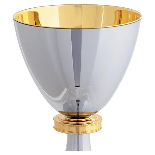 Calice e pisside moderni in acciaio inox 2