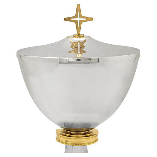 Calice e pisside moderni in acciaio inox 4