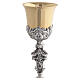 Bicoloured brass chalice "Passion of Christ", 11 in s3